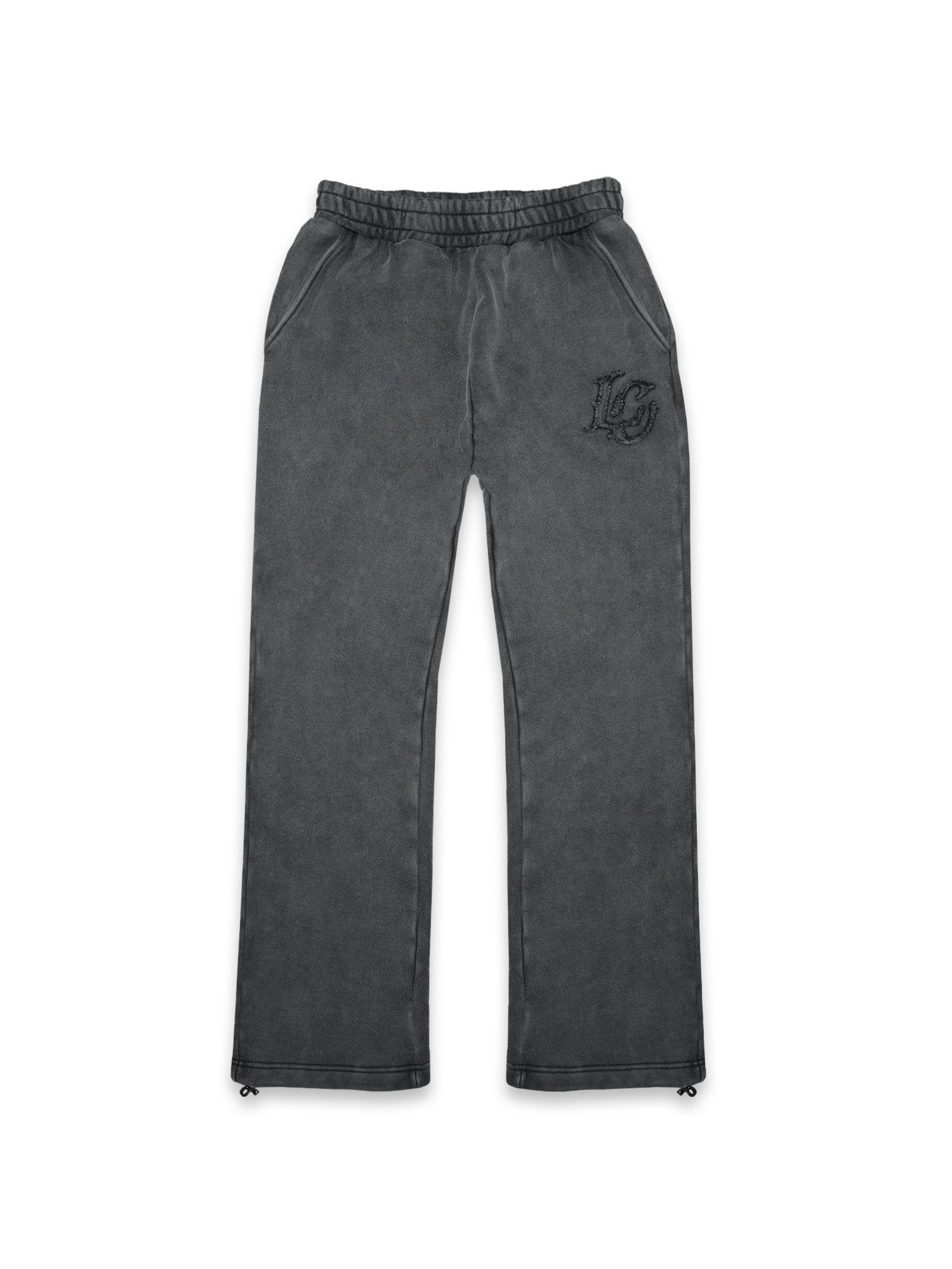 MONOGRAM SWEATPANTS - VINTAGE BLACK – LORD CULTURE