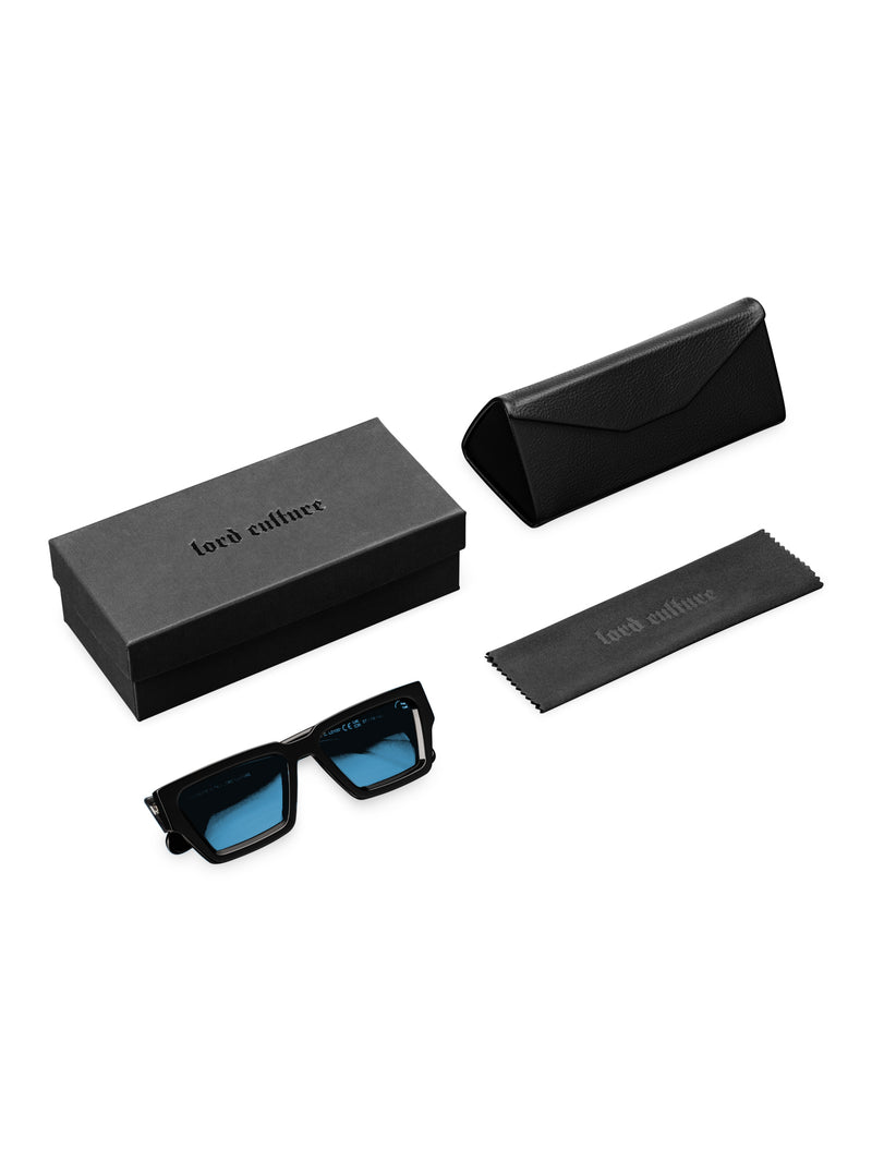 BLACK & BLUE SUNGLASSES