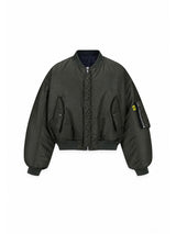 REVERSIBLE BOMBER JACKET