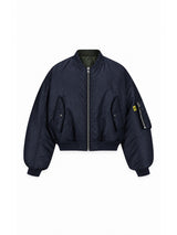 REVERSIBLE BOMBER JACKET