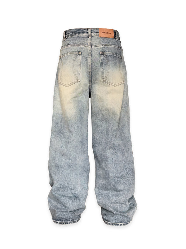 DISTRESSED DENIM - BLUE