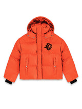 MONOGRAM PUFFER - ORANGE