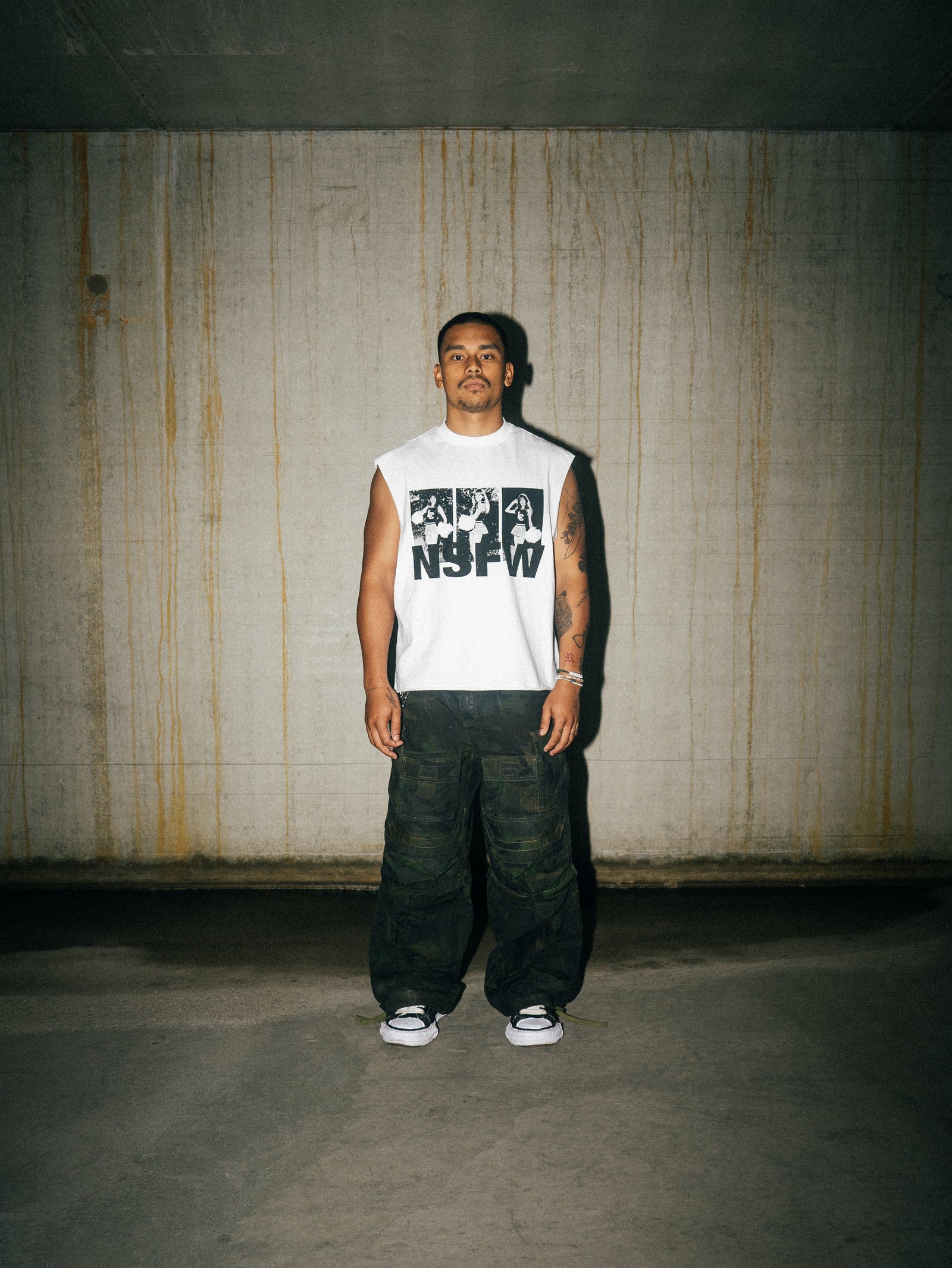 シャツ+ブラウス(半袖+袖なし) argue BUFFY VINTAGE SLEEVELESS BLOUSE argue BUFFY VINTAGE SLEEVELESS BLOUSE - メルカリ
