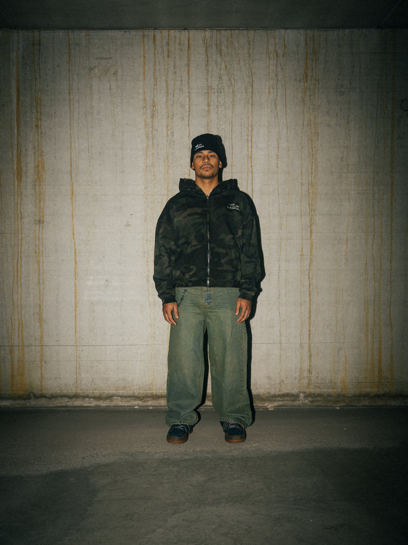 REPLICA ZIP-HOODIE - CAMO