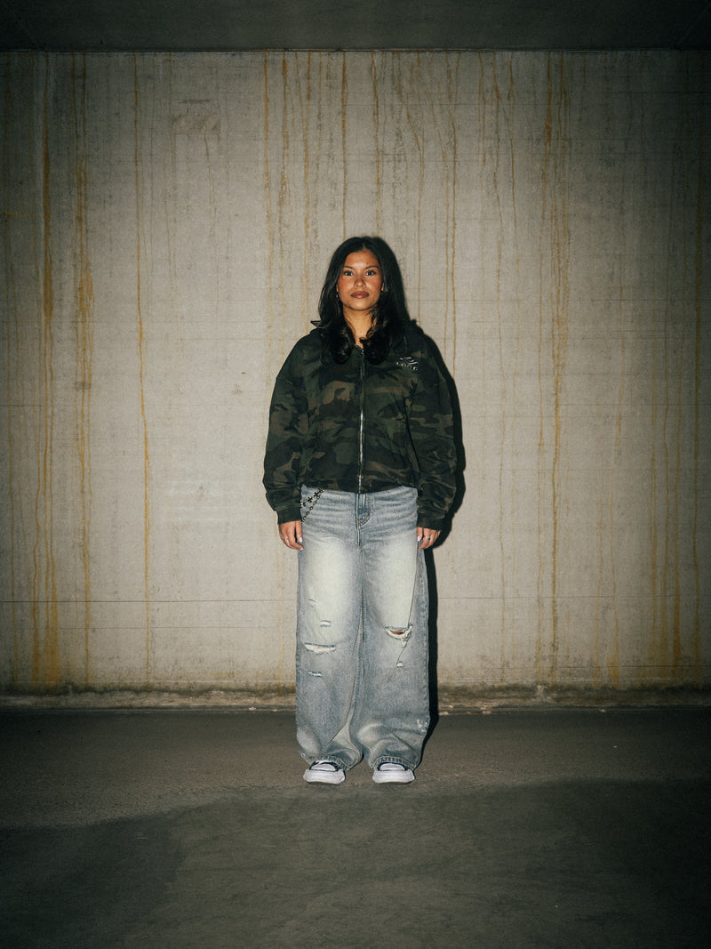 REPLICA ZIP-HOODIE - CAMO