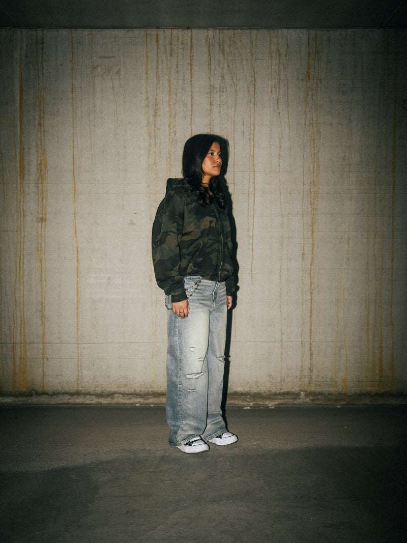 REPLICA ZIP-HOODIE - CAMO