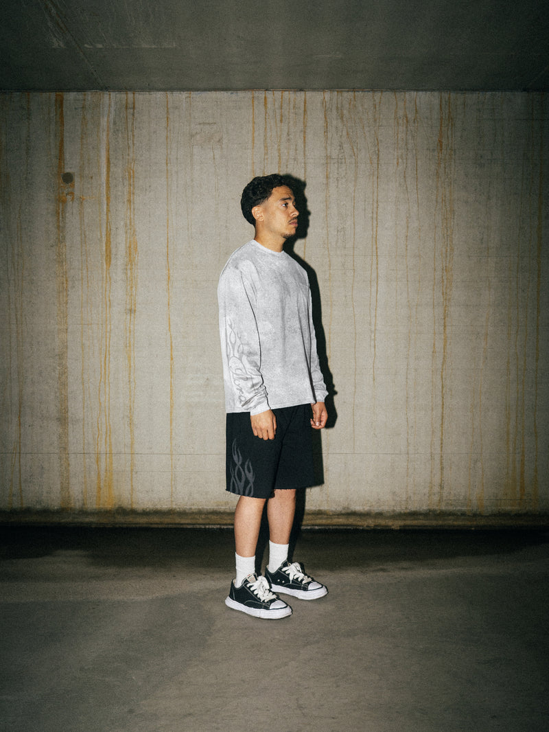 LONG SLEEVE TEE - DIRTY WHITE