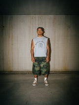 RAW CUT CAMO SHORTS