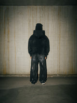 REPLICA ZIP-HOODIE - BLACK