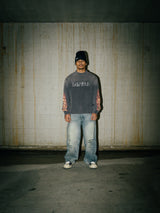 FLAME LONG SLEEVE - VINTAGE GRAY