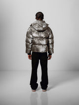 MONOGRAM PUFFER - AGED TAUPE