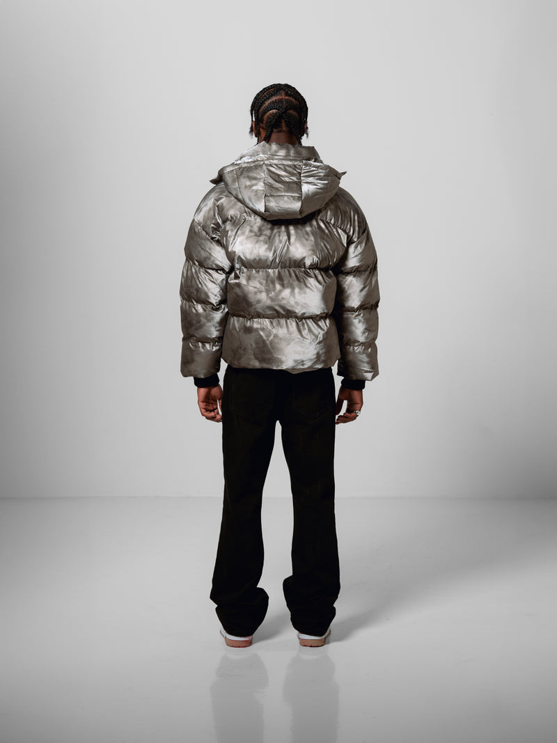 MONOGRAM PUFFER - AGED TAUPE