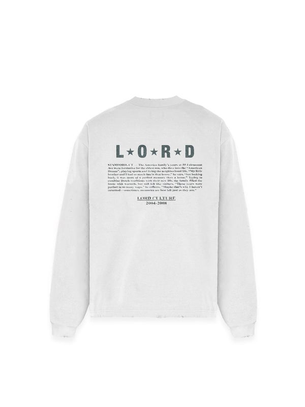 HERITAGE LONG SLEEVE - WHITE