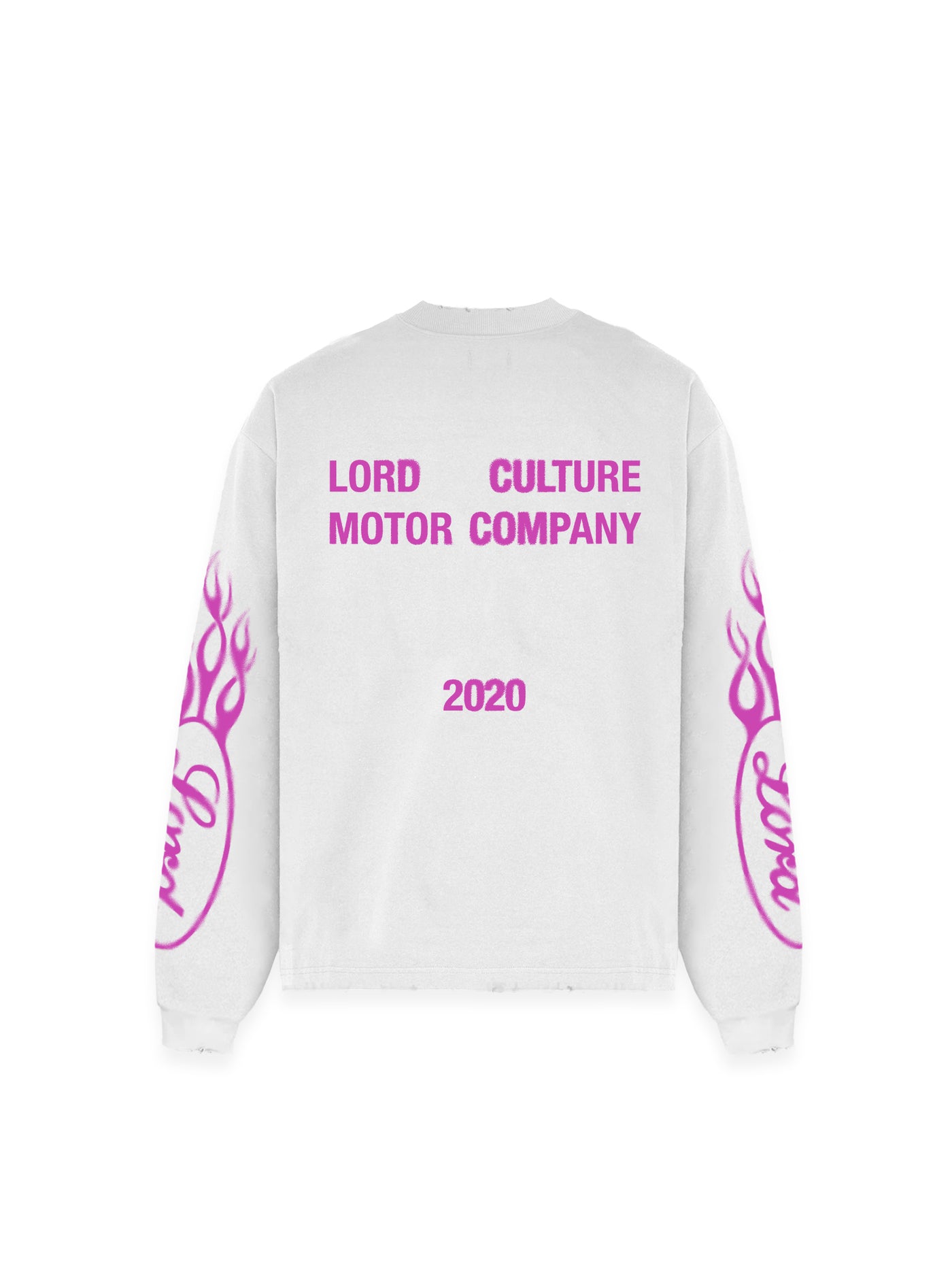 LONG SLEEVE TEE - WHITE – LORD CULTURE