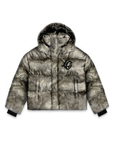 MONOGRAM PUFFER - AGED TAUPE