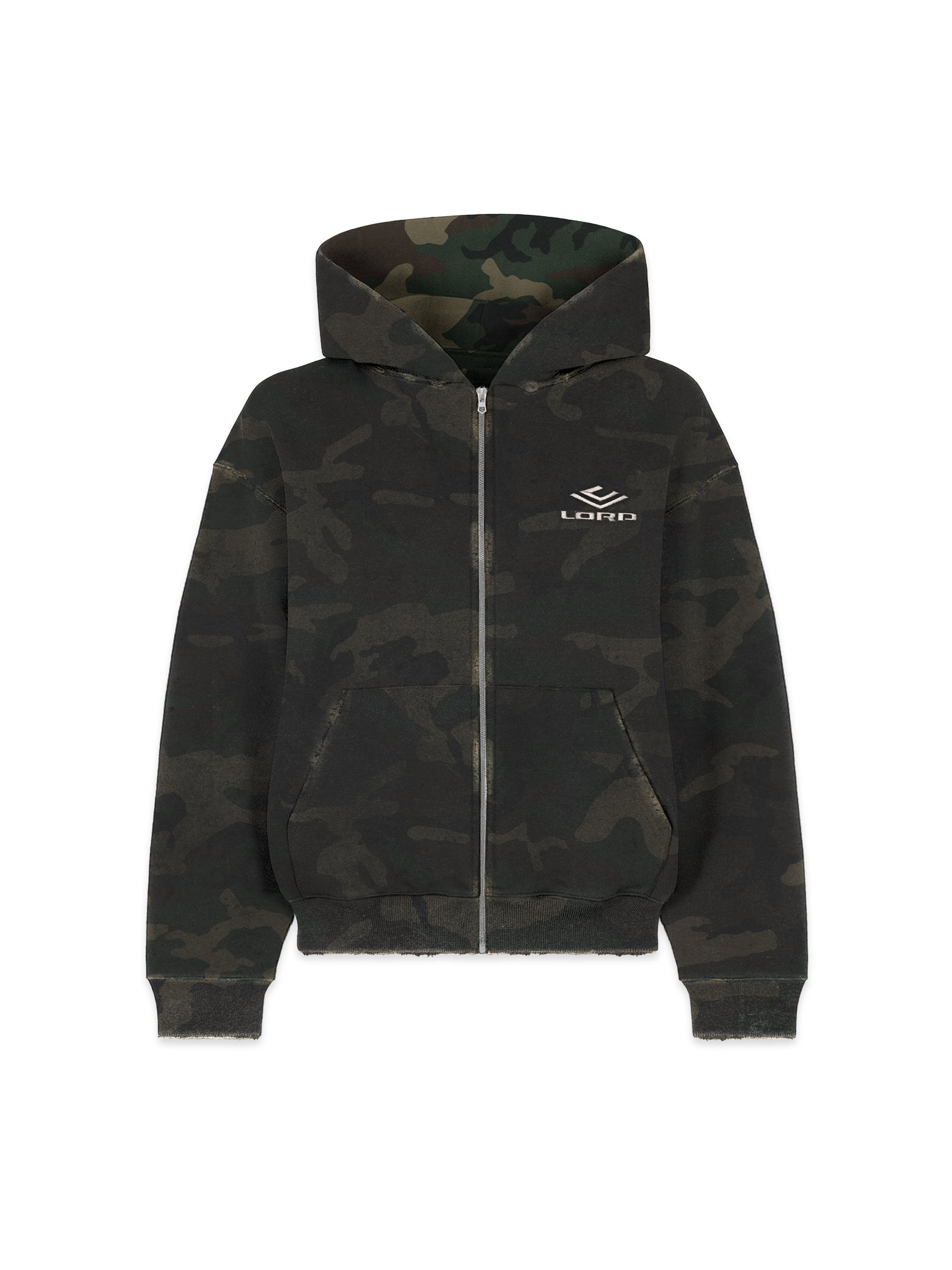 REPLICA ZIP-HOODIE - CAMO – LORD CULTURE