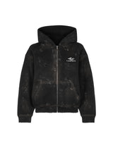REPLICA ZIP-HOODIE - BLACK