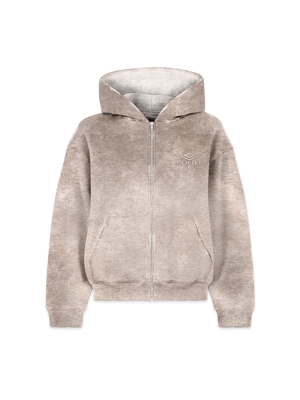 REPLICA ZIP-HOODIE - GRAY