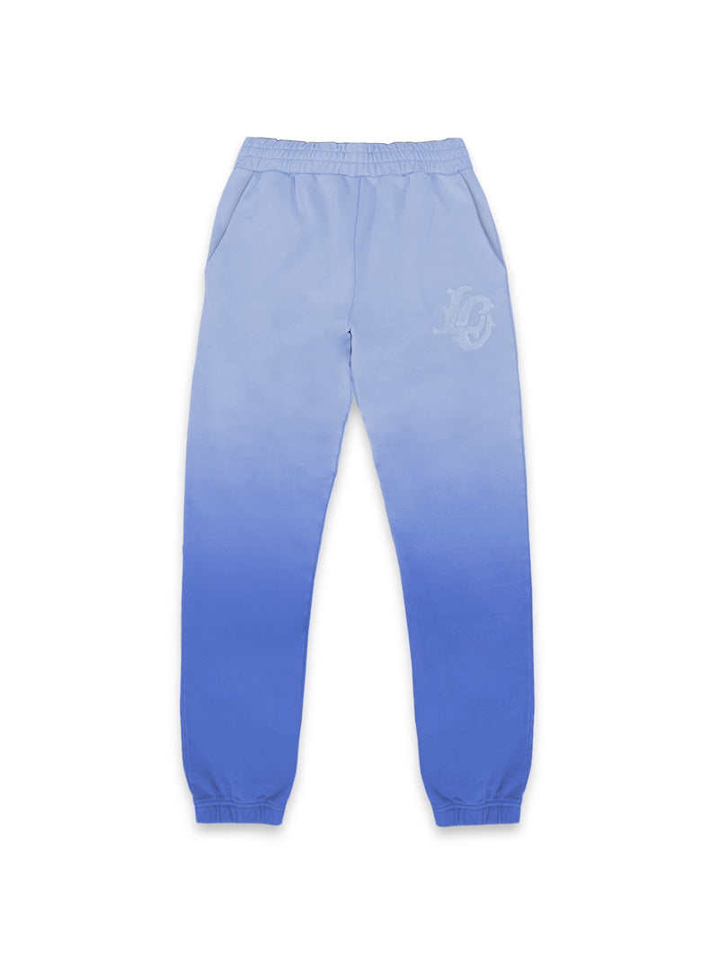 MONOGRAM SWEATPANTS - BLUE