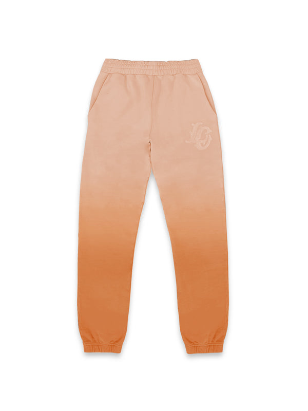 MONOGRAM SWEATPANTS - ORANGE
