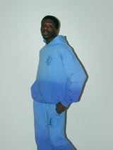 MONOGRAM SWEATPANTS - BLUE